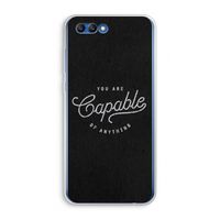 Capable: Honor 10 Transparant Hoesje