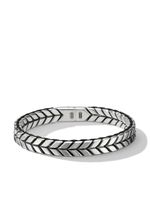 David Yurman bracelet à design à effet de chevrons - Argent - thumbnail