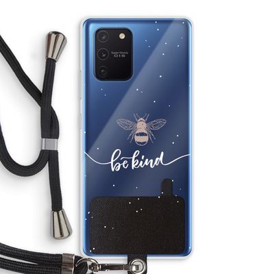 Be(e) kind: Samsung Galaxy Note 10 Lite Transparant Hoesje met koord