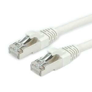 ROLINE S/FTP-kabel Cat.7, LSOH, met RJ-45 connectoren (500 MHz / Klasse EA), grijs, 2 m