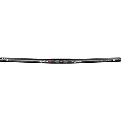 Ergotec stuur flat bar 25,4x600 mm zwart