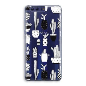 Cactusmotief: Honor 9 Transparant Hoesje