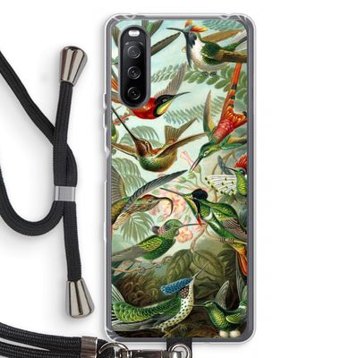 Haeckel Trochilidae: Sony Sony Xperia 10 III Transparant Hoesje met koord