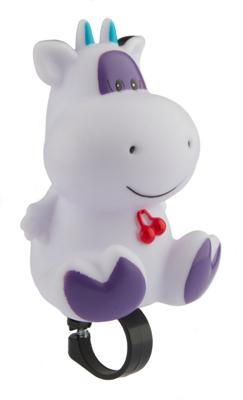 PexKids Fiets hupe nippopotamus - paars
