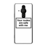 Safe with me: Sony Xperia Pro-I Transparant Hoesje Safe with me: Sony Xperia Pro-I Transparant Hoesje