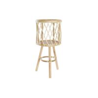 Grondlegger DKD Home Decor Natuurlijk Bamboe Bali (28 x 28 x 60 cm)