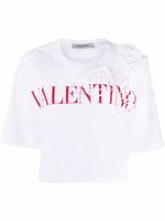 Valentino Garavani t-shirt à logo imprimé - Blanc