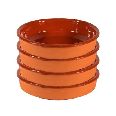 8x Tapas bakjes/schaaltjes Sevilla 16 cm   -