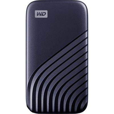 WD My Passport 500 GB Externe SSD harde schijf (2,5 inch) USB-C Blauw WDBAGF5000ABL-WESN