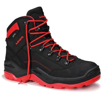 Lowa Werkschoen Renegade Work GTX Mid 5652 S3 | Rood | Maat 42 - 00.160.164.42