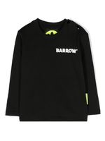 Barrow kids t-shirt en coton à logo imprimé - Noir