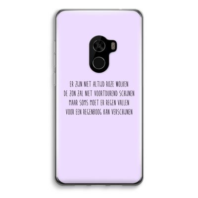 Regenboog: Xiaomi Mi Mix 2 Transparant Hoesje