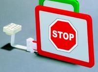 Schapswinger A5 dwars rood met magneet