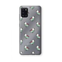 Vogeltjes: Samsung Galaxy A31 Transparant Hoesje