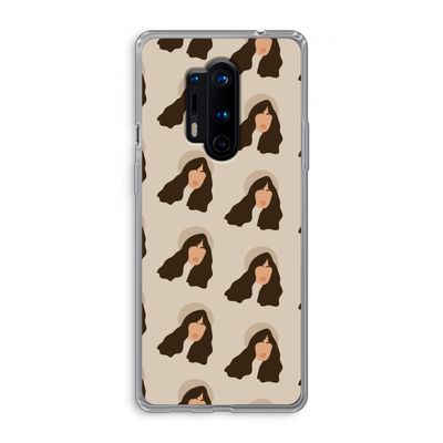 Bonjour mon amour: OnePlus 8 Pro Transparant Hoesje