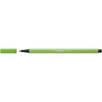 STABILO Pen 68, premium viltstift, licht groen, per stuk