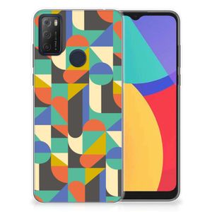 Alcatel 1S (2021) TPU bumper Funky Retro