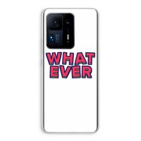 Whatever: Xiaomi Mi Mix 4 Transparant Hoesje