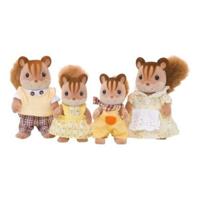 Set Poppen Sylvanian Families 4172 Family Ecureuil Roux
