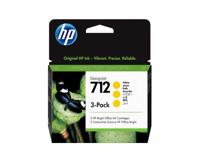 HP 712 29 ml inktcartridge voor DesignJet, geel, 3-pack