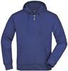 James & Nicholson JN042 Men´s Hooded Jacket - Royal - XXL