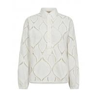 Mos Mosh - Wit | Dames | Blouse | Wit | XL | regular | Kamst mode