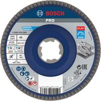 Bosch Accessoires X-LOCK Lamellenschijf Best for Metal recht, kunststof, Ø125mm, G 40, X571 - 1 stuk(s) - 2608619209