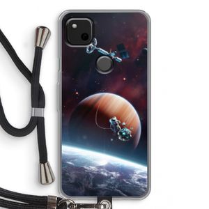 Examiner: Pixel 4a Transparant Hoesje met koord