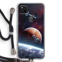 Examiner: Pixel 4a Transparant Hoesje met koord