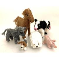 Papoose Toys Papoose Toys Country Animal set/6pc - thumbnail
