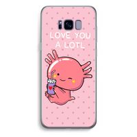 Love You A Lotl: Samsung Galaxy S8 Plus Transparant Hoesje