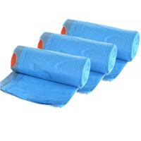 Afvalzakken/vuilniszakken - 30x - 60 liter - blauw - 12,5 mic. Afvalzakken/vuilniszakken - 30x - 60 liter - blauw - 12,5 mic.