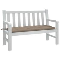 VidaXL Tuinbankkussen 120x50x7 cm oxford stof taupe VidaXL Tuinbankkussen 120x50x7 cm oxford stof taupe
