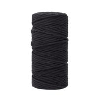 Vaessen Creative • macramé touw 3mmx100m zwart