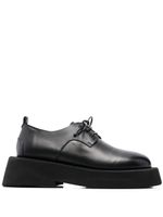 Marsèll chaussures oxford en cuir à semelle épaisse - Noir - thumbnail