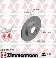 Remschijf Coat Z 440310720