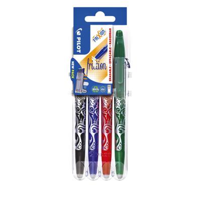 Rollerpen pilot frixion bl-fr7 m set2go basis ass