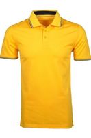 RAGMAN Softknit Modern Fit Polo shirt Korte mouw geel