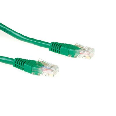 ACT IB3903 U/UTP CAT6A Patchkabel Groen - 3 meter