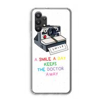 Smile: Samsung Galaxy A32 5G Transparant Hoesje