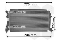 Van Wezel Radiateur 58002340 - thumbnail