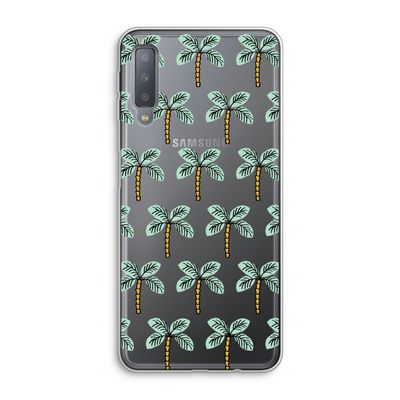 Paradise: Samsung Galaxy A7 (2018) Transparant Hoesje