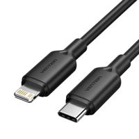 USB-C naar Lightning-kabel 3A 480 Mbps 1 m ZWART