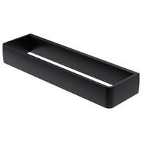 Handdoekring Haceka Aline Black 25,9x3,5 cm Aluminium Mat Zwart