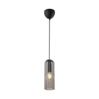 Nordlux Moderne hanglampMiella zwart met smoke glas - 2412523047