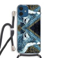 Golden Fox: iPhone 12 Transparant Hoesje met koord
