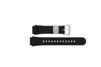 Horlogeband Seiko SPB053J1 / 6R15-03W0 / R02C011J0 Rubber Zwart 20mm