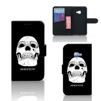Telefoonhoesje met Naam Samsung Galaxy Xcover 4 | Xcover 4s Skull Eyes