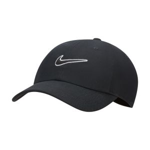 Nike Club Swoosh Cap Zwart Wit