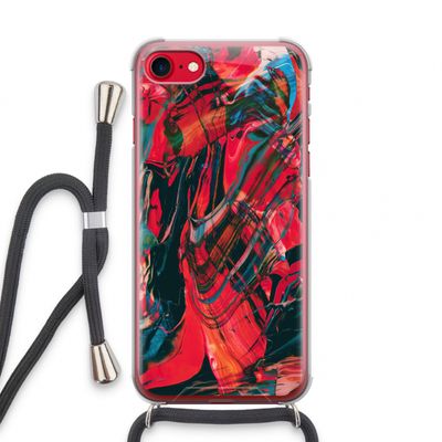 Endless Descent: iPhone SE 2020 Transparant Hoesje met koord